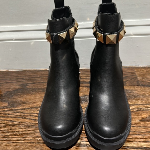Diana Leather Platform Chelsea Boots - Picture 4 of 5